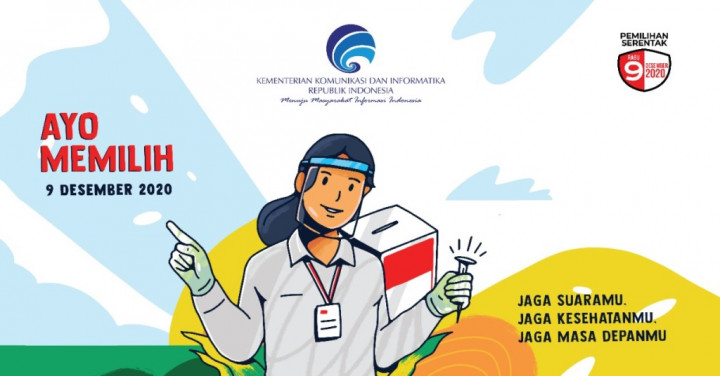Ayo, ke TPS! Rayakan Demokrasi dengan Protokol Kesehatan