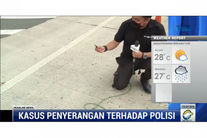 3 Foto Terpopuler: TKP Bentrokan Polisi dengan FPI hingga Buaya Berkalung Ban Kembali Muncul ke Permukaan