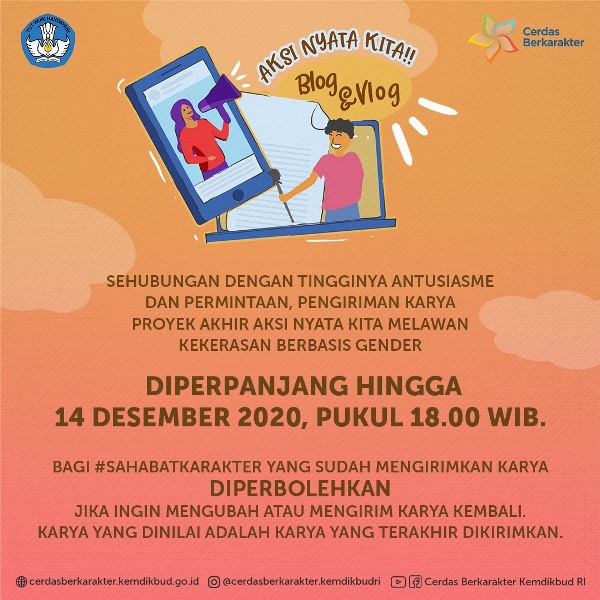 Jangan Diam Saja! Ayo, Lawan Kekerasan Berbasis Gender dengan Mengikuti Proyek Aksi Nyata Kita