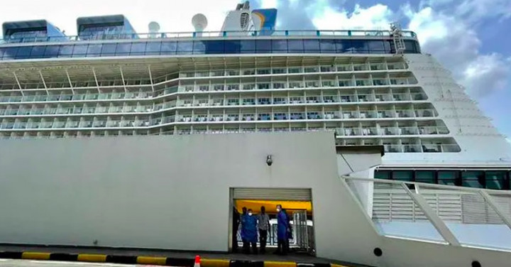 Penumpang Positif Covid-19, Kapal Pesiar Kembali ke Pelabuhan Singapura