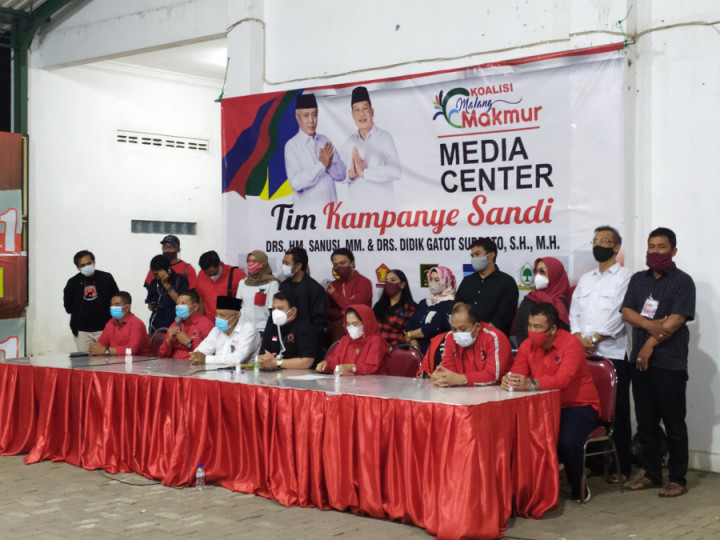 Paslon SanDi Siap Hadapi Gugatan Pilbup Malang