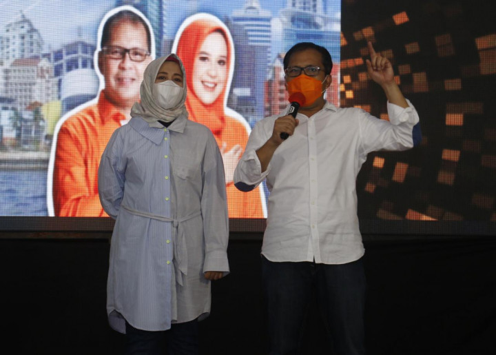 Danny-Fatma Ajak Pendukung Kawal Suara Sampai Tuntas