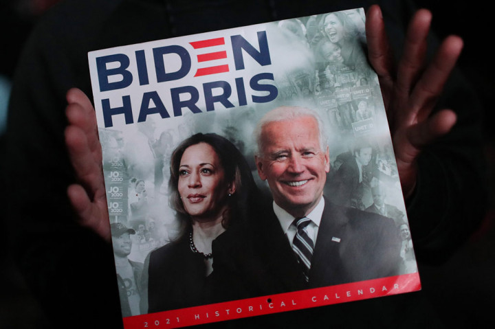 Joe Biden-Kamala Harris Dinobatkan sebagai 'Person of the Year'