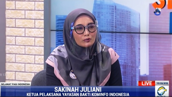 Yayasan BAKTI Kominfo Salurkan Bantuan Paket Data kepada Korban Banjir