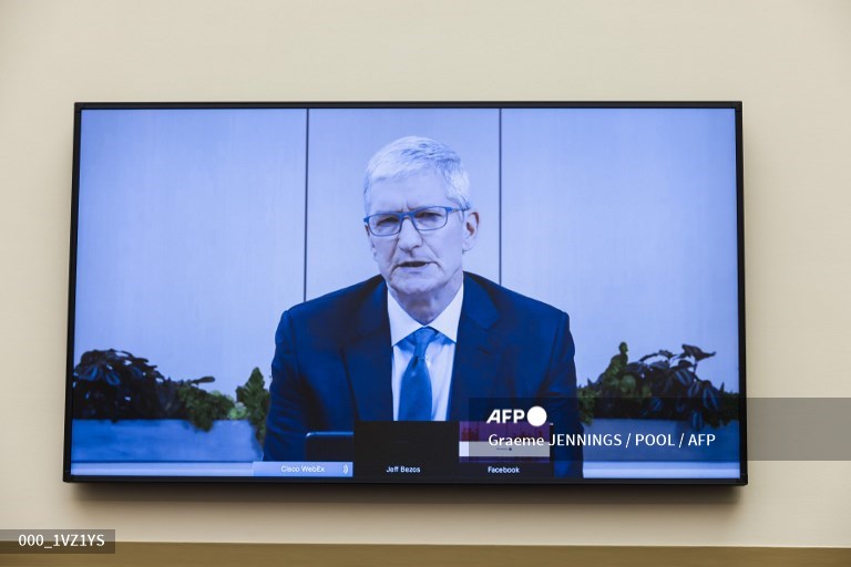 CEO Apple Tim Cook. Foto : AFP/Graeme. 