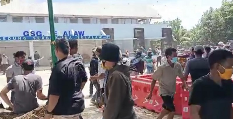 Pleno Rekapitulasi Suara di Pesisir Barat Lampung Ricuh