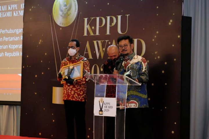 KPPU Award 2020 Bukti Peningkatan Kinerja Kementan