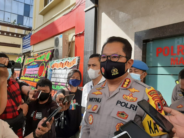 Pelaku Teror Pos Polisi di Makassar Diburu