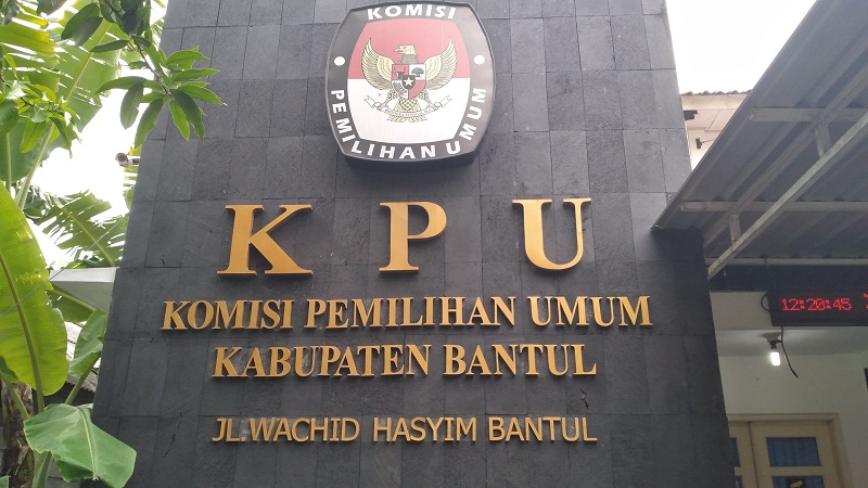 Capaian Partisipasi Pemilih di Bantul Tak Sesuai Target