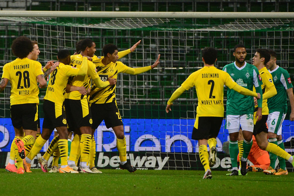 Liga Jerman: Dortmund Menang 2-1 Atas Bremen