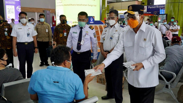 Menhub Ajak Masyarakat Wujudkan Transportasi yang Aman dan Sehat Saat Nataru