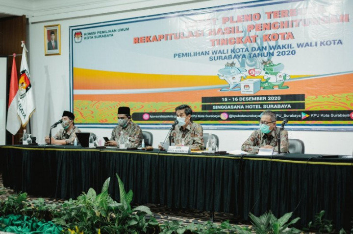 Penetapan Wali Kota Surabaya Terpilih Tunggu Keputusan MK