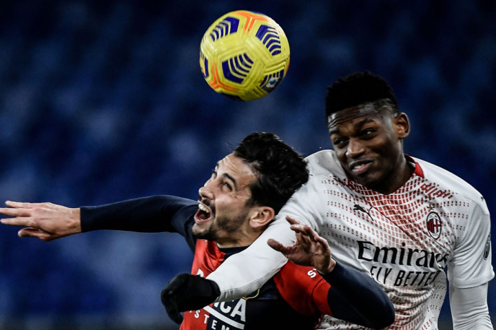 Liga Italia: Ditahan Genoa 2-2, Milan Tetapi Puncaki Klasemen