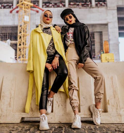 Berikut ini adalah panduan outfit untuk kamu para hijabers. (Foto: Dok. Instagram Nabilah Kariem Peck/@nabilahkariem)
