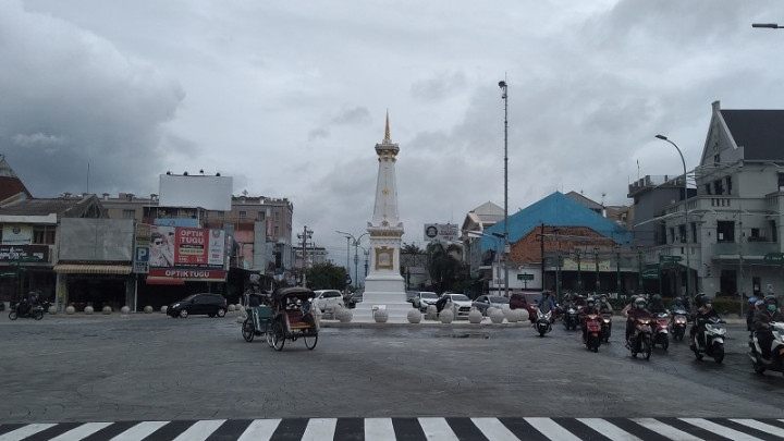 Kawasan Tugu Yogyakarta Bebas dari 'Polusi' Kabel