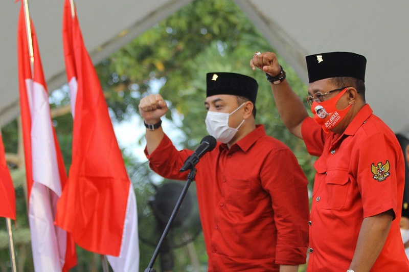 Pilkada Surabaya, Eri-Armudji Ungguli Machfud-Mujiaman