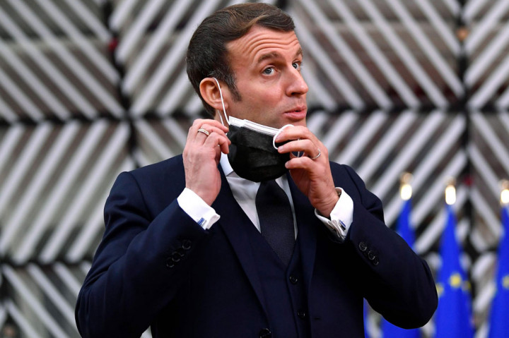 Emmanuel Macron Positif Covid-19