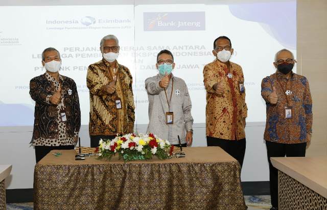LPEI Teken Perjanjian Penjaminan Kredit dengan Bank Jateng