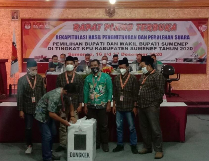 Selisih 23.200 Suara, Achmad Fauzi-Dewi Khalifah Menang di Pilbup Sumenep