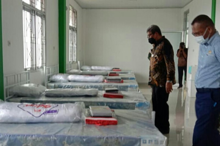 Fasilitas Karantina Pasien Covid-19 di Ngilngof Siap Digunakan