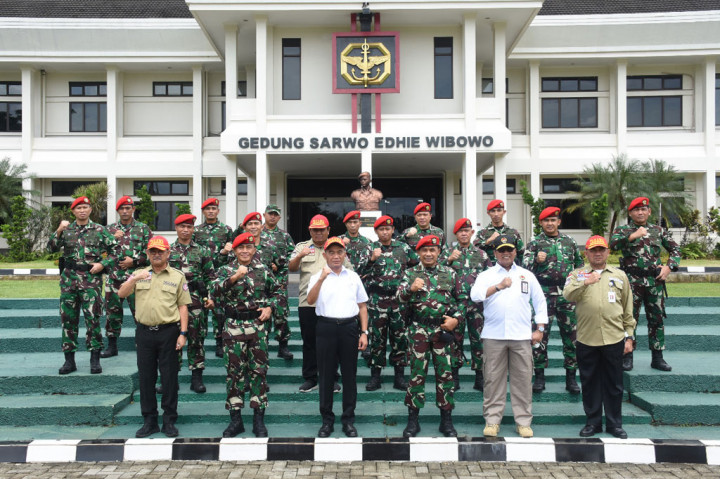 Tagana dan Kopassus Apel Bersama Siaga Bencana