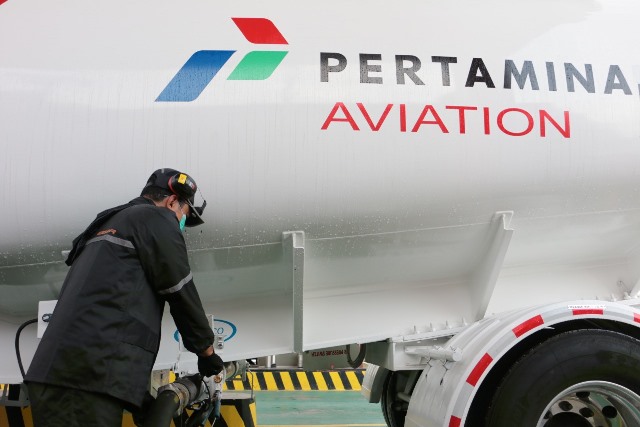 Pertamina Tetap Siagakan Stok Avtur di Jateng