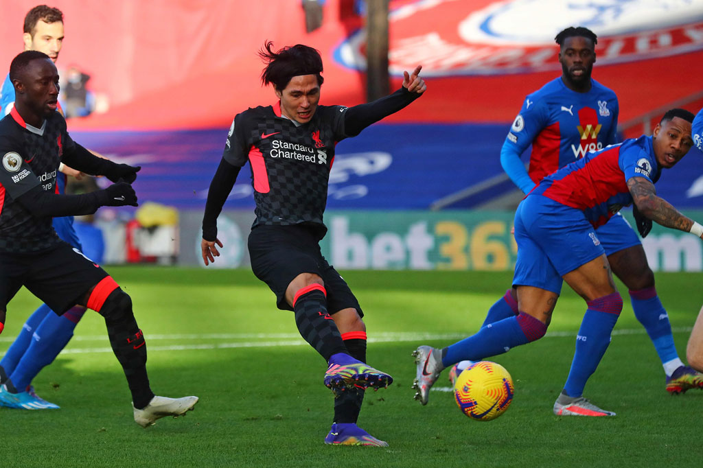 Liverpool berhasil meraih kemenangan di markas Crystal Palace (AFP/Clive Rose)