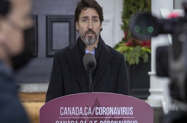 Trudeau akan Disuntik Vaksin Covid-19 di Hadapan Publik