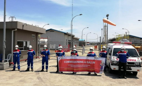 Perdana, Industri di Jawa Tengah Dialiri Gas Pipa