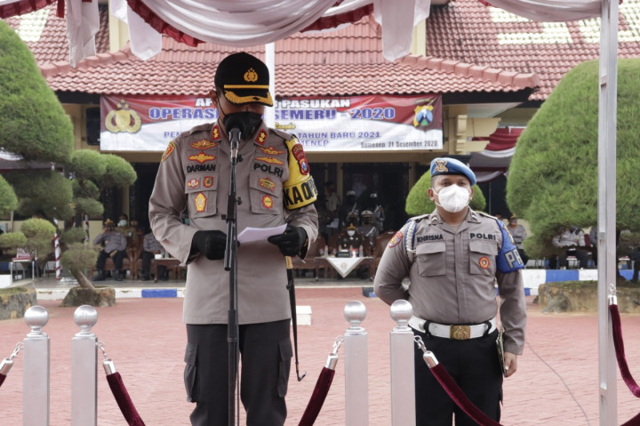 Polres Sumenep Siagakan 8 Pos Pengamanan Nataru