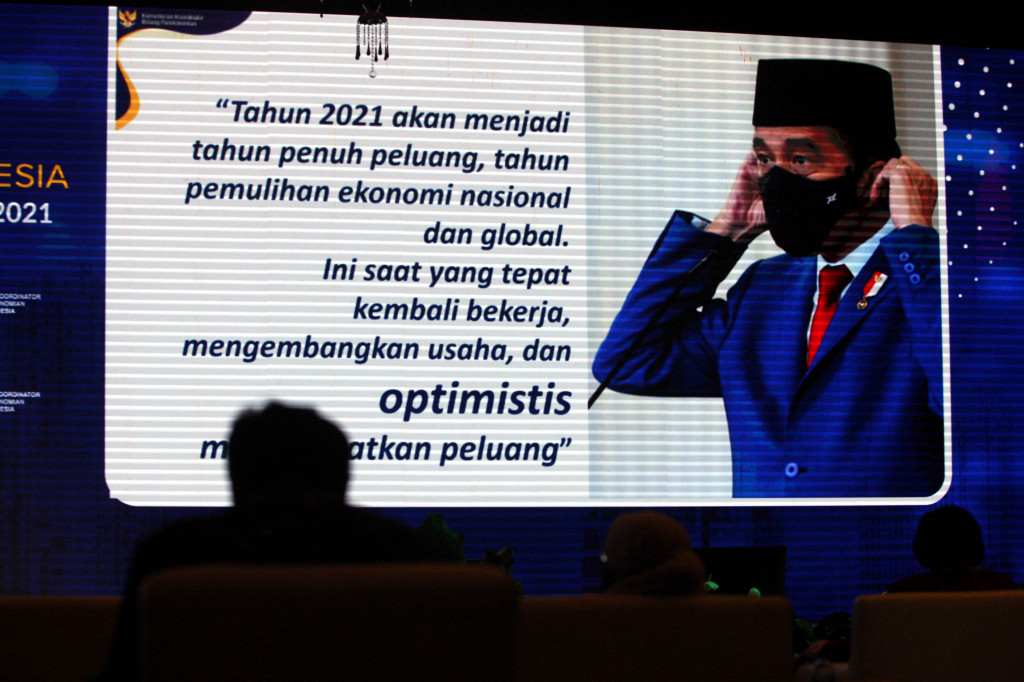 Optimisme Jokowi Pada Pemulihan Ekonomi Indonesia 2021