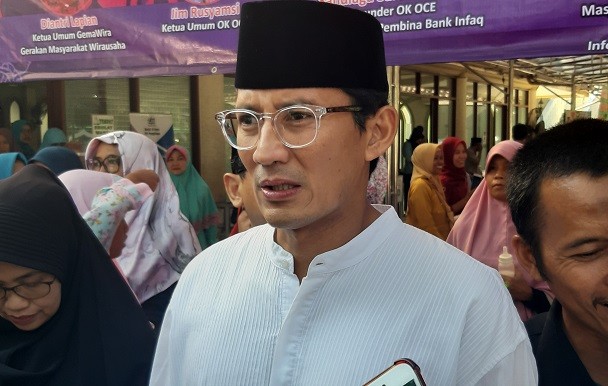 Menteri Pariwisata dan Ekonomi Kreatif Sandiaga Uno. Foto: Medcom.id/Whisnu Mardiansyah
