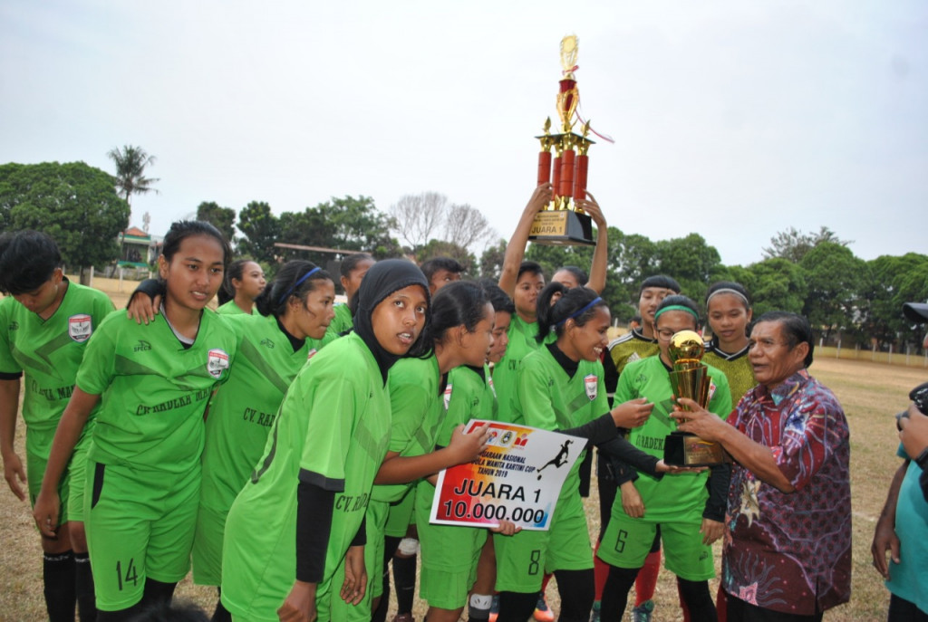 Suasana selebrasi juara Kartini Cup 2019. (Foto: Istimewa)