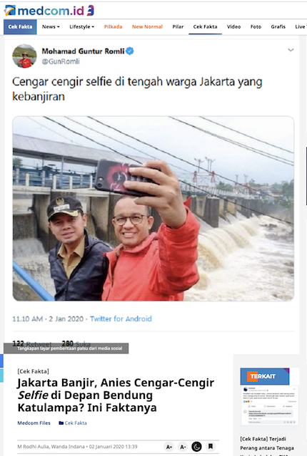 Hoaks Januari 2020: Dari Megawati Suap Ketua KPU Rp2 Triliun hingga Aktor Fauzi Baadila Meninggal