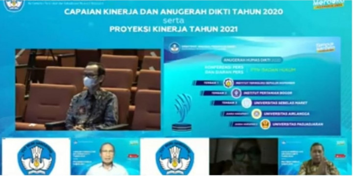 UNS Sabet Dua Penghargaan Anugerah Dikti Kemendikbud