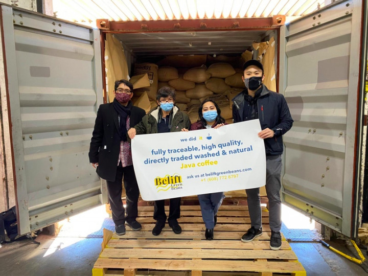 18 Ton Kopi Indonesia Siap Bersaing di Pasar Amerika Serikat