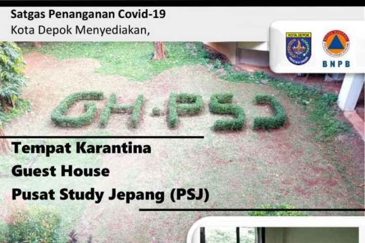 Pusat Studi Jepang UI Disiapkan Jadi Tempat Isolasi Mandiri