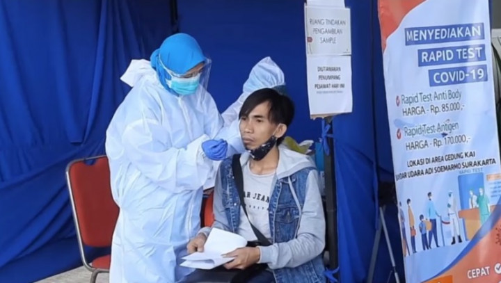 Pemprov Jawa Tengah Gelar Rapid Test Antigen di 11 Titik