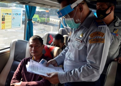 604 Penumpang Tinggalkan Jakarta dari Terminal Kalideres