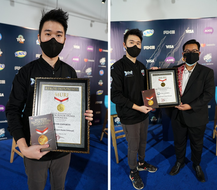 Evos Esports Raih Rekor MURI untuk Penggemar Terbanyak