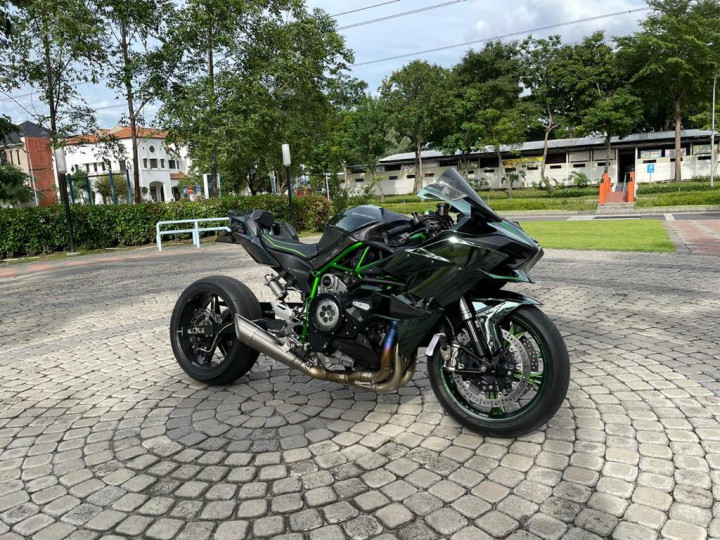 Si Kawasaki Ninja 'Wiro Sableng' H2 Bertenaga 350 DK