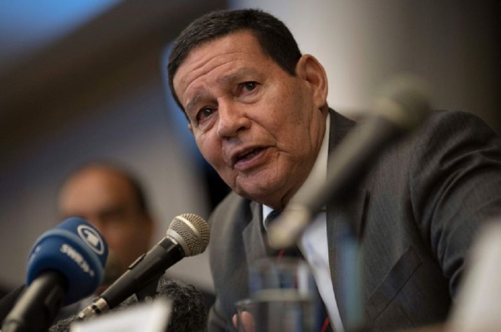 Wakil Presiden Brasil Hamilton Mourao. (AFP)