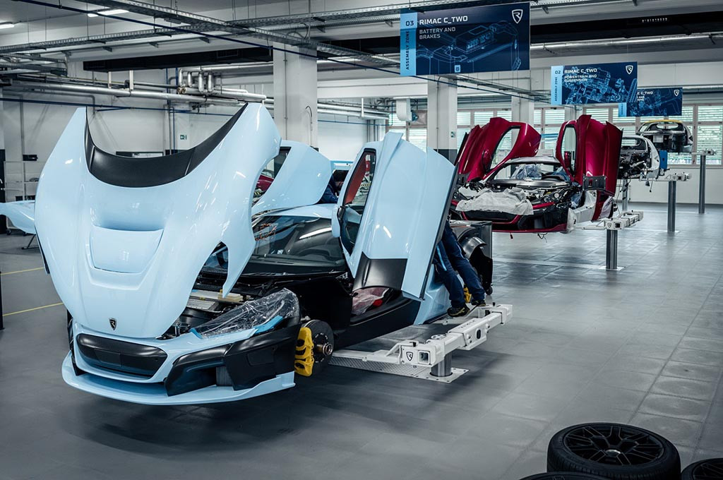 Rimac Automobili sedang sibuk membuat C_Two untuk digunakan sebagai mobil uji coba. Rimac Automobili