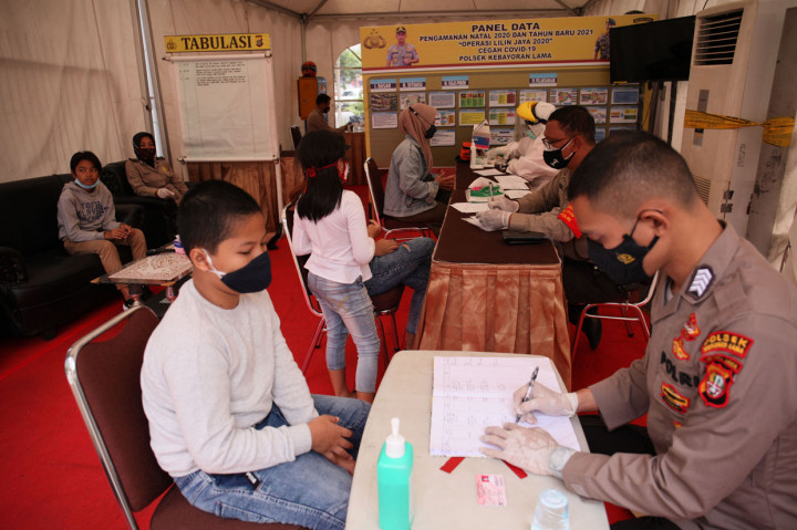 10 Pos Pengamanan Operasi Lilin Jaya di Jaksel Sediakan Rapid Test Gratis