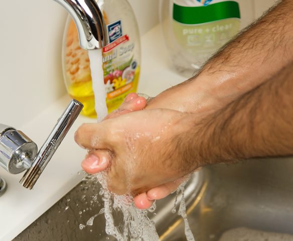 Mencuci Tangan dengan Sabun Salah Satu Cara Mudah Jauhkan Virus