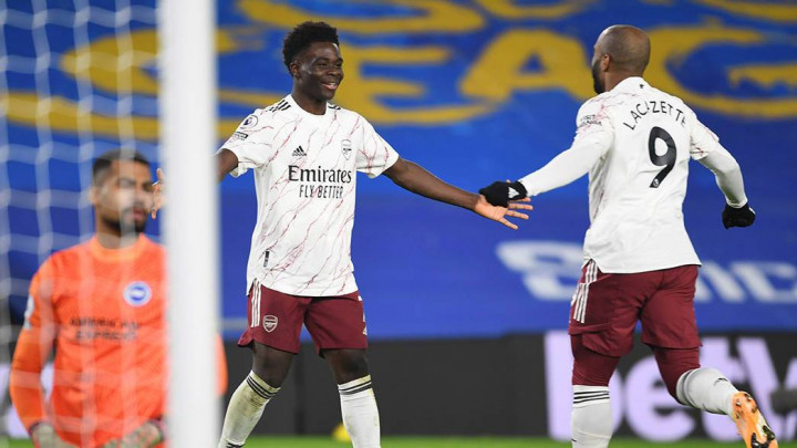 Lacazette Wujudkan Mimpi Arteta