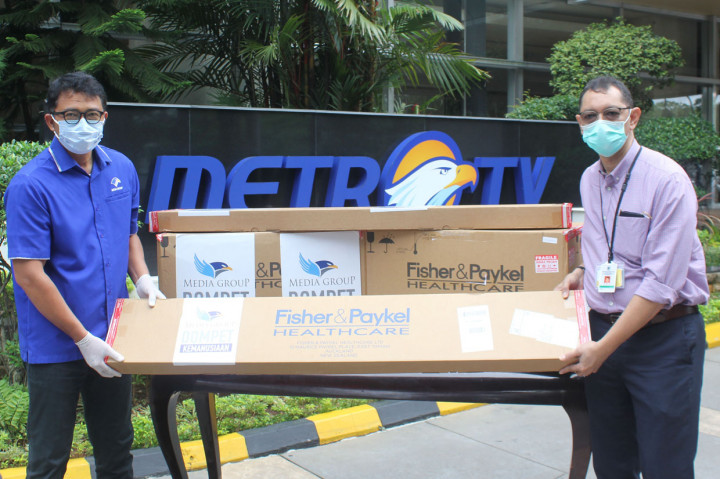 DK Media Group Donasikan Dua Optiflow ke RS Persahabatan