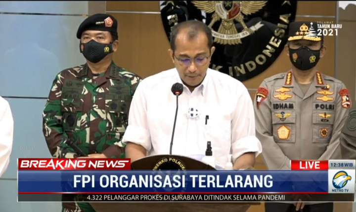 Berita Populer Nasional: Pembubaran FPI Hingga Indonesia Dipinjamkan Tempat Penyimpanan Vaksin