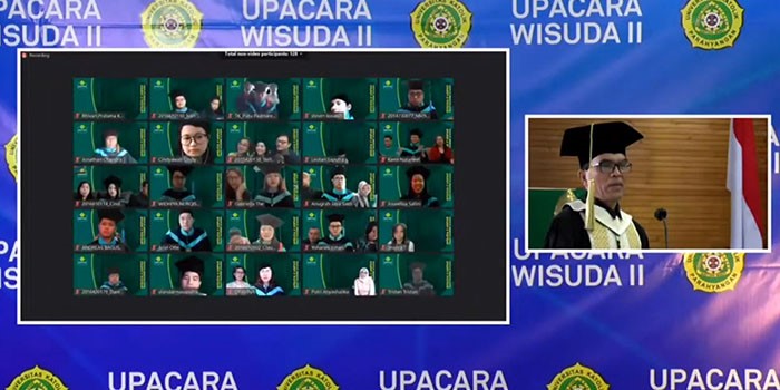 Wisuda II UNPAR Tahun Akademik 2019-2020, Rektor Sebut Lulusan Tahun Ini Istimewa