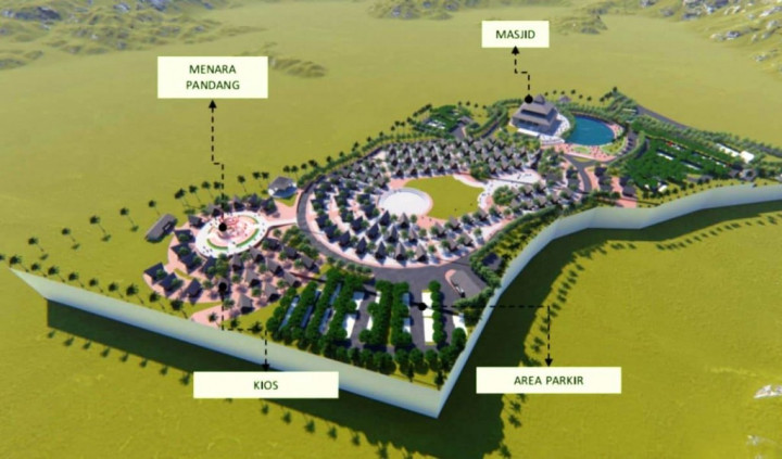 Proyek Area Rehat di Puncak Bogor Batal Rampung Tahun Ini